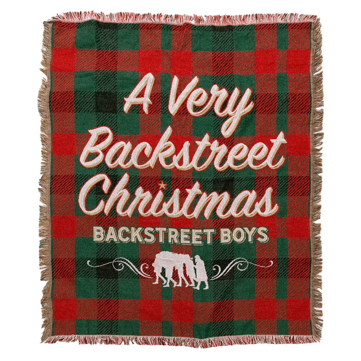 A Very Backstreet Christmas Blanket