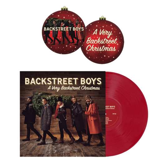A Very Backstreet Christmas (Limited Edition Red) + Round Ornament