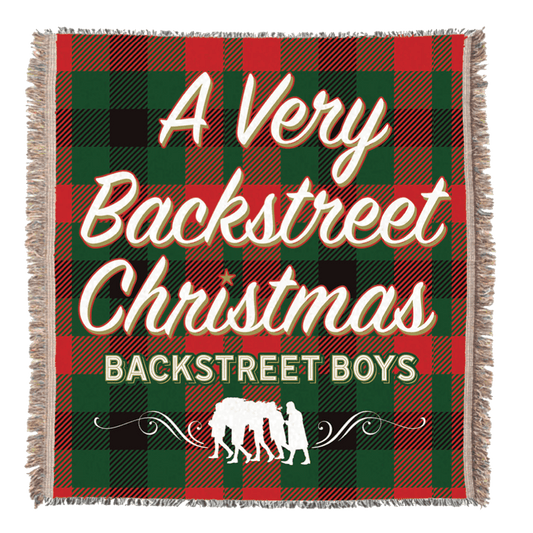A Very Backstreet Christmas Blanket