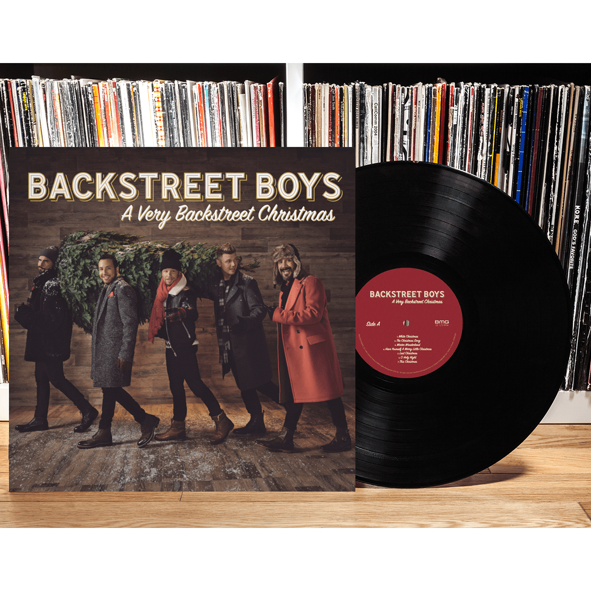 A Very Backstreet Christmas Standard Vinyl Record